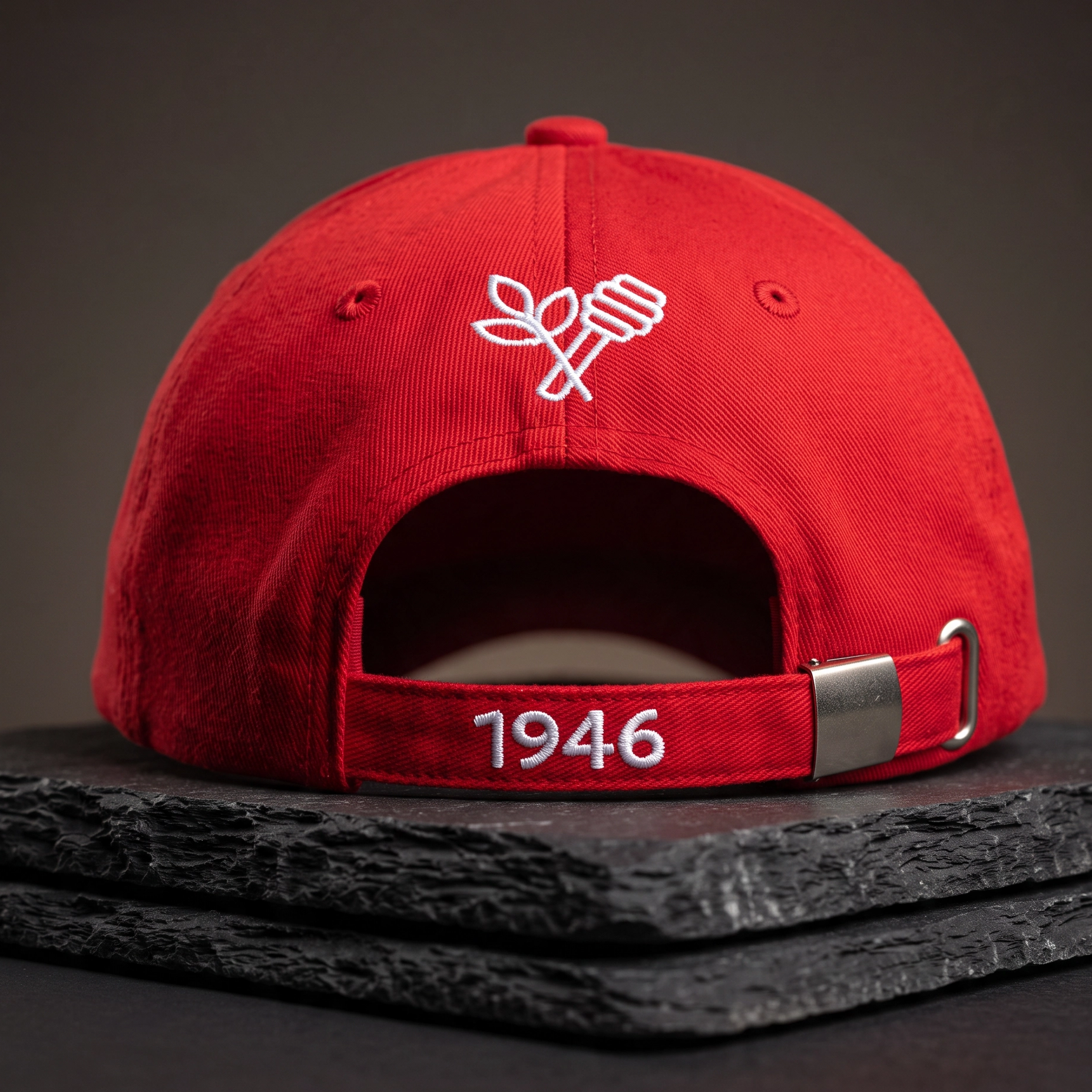 Pulmoll Cap - Rot/Weiss