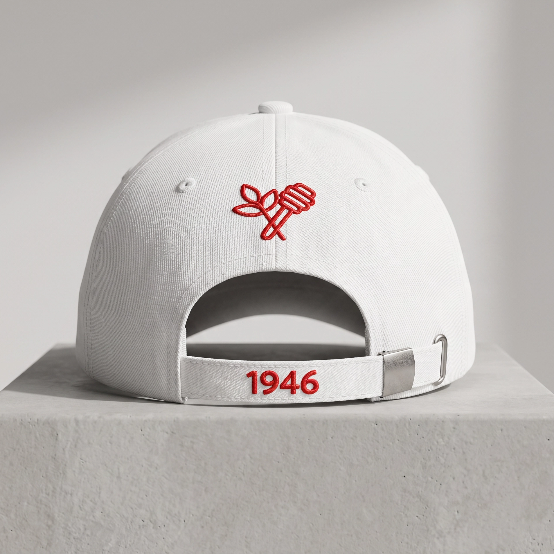 Pulmoll Cap - Rot/Weiss